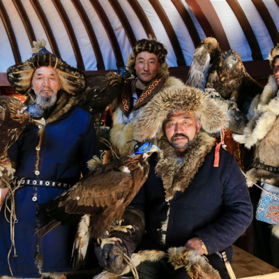Meeting the Eagle Hunters