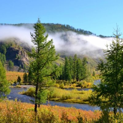 The Khan Khentii Mountains