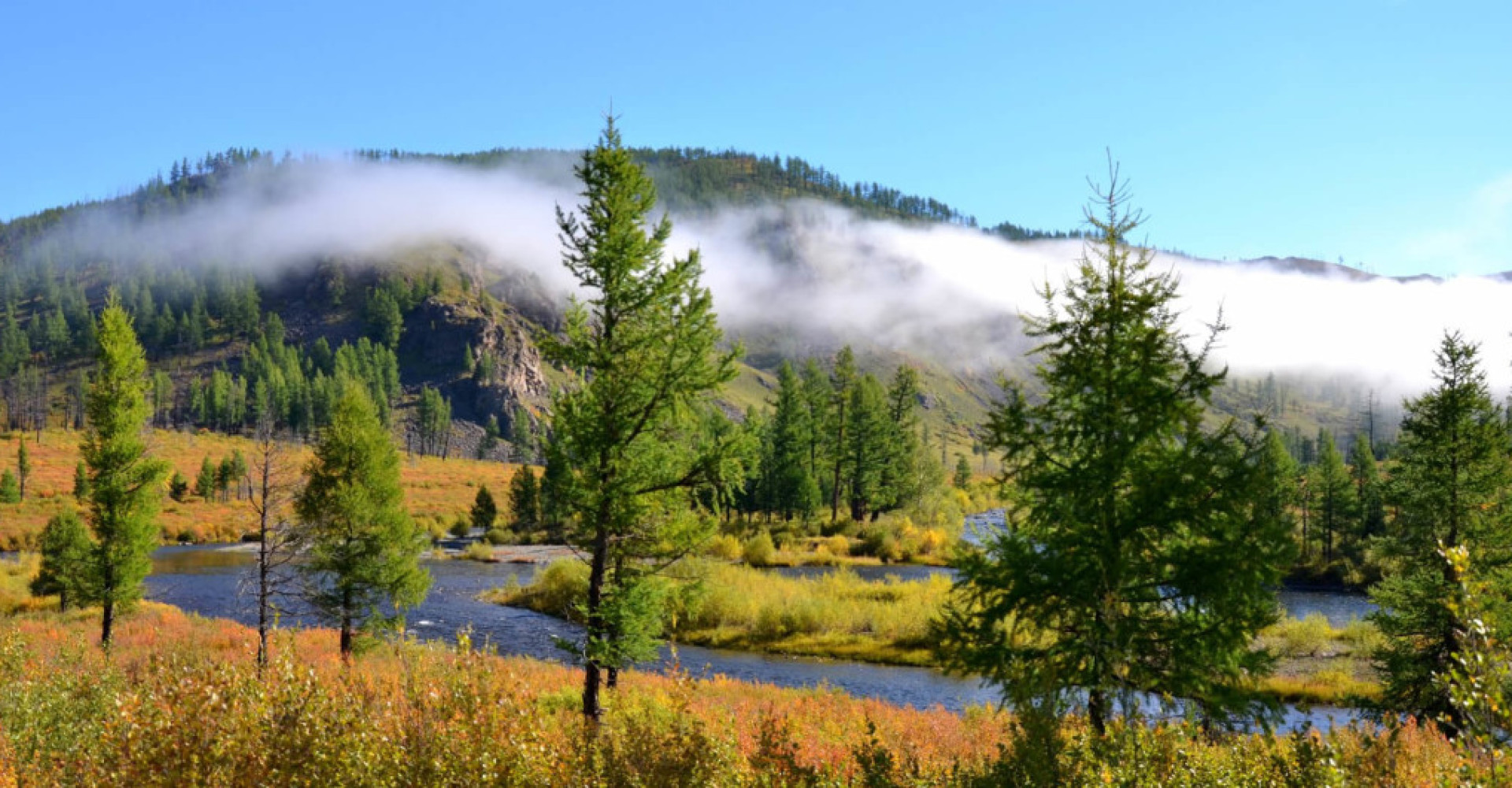 The Khan Khentii Mountains